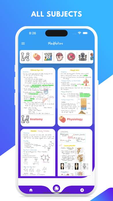 MedNotes -For Medical Students Schermata dell'app #3