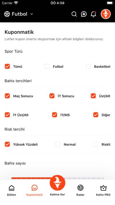 Kahin App screenshot