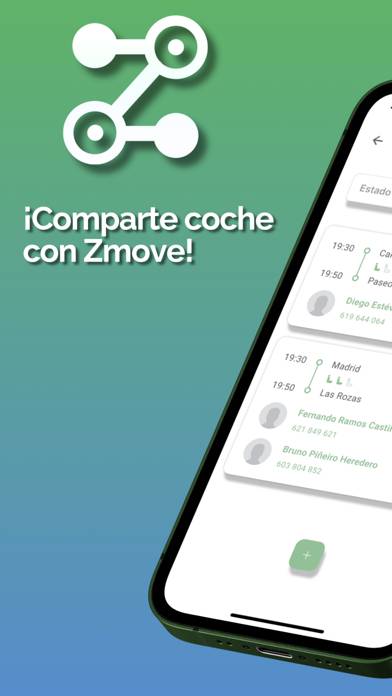 Zmove Captura de pantalla de la aplicación