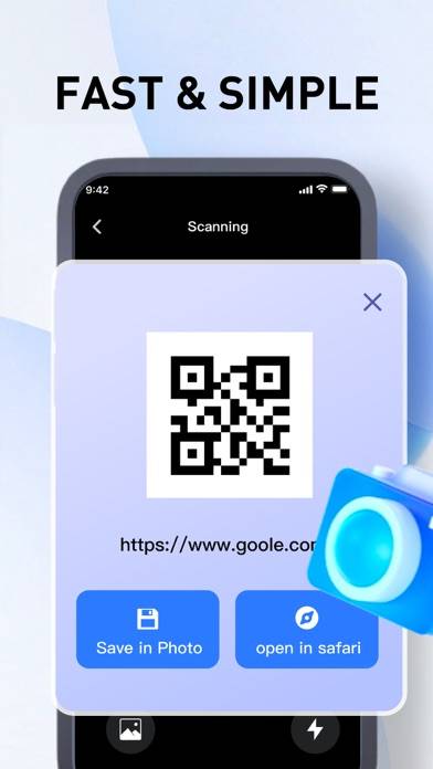 QR Code-Barcode Scanner&Reader App skärmdump #2