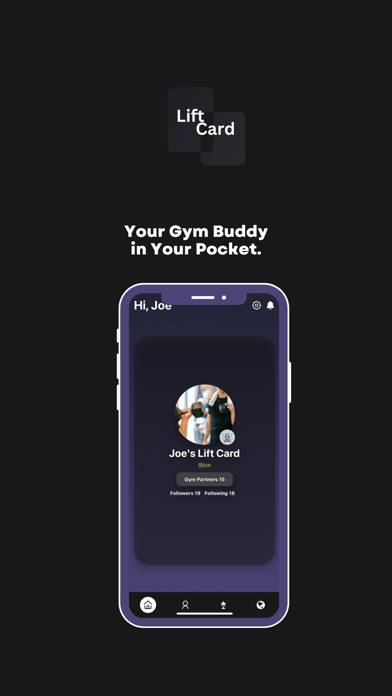 Lift Card. screenshot