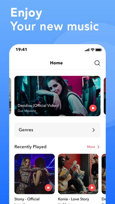 Music Player : Unlimited Songs Captura de pantalla de la aplicación #1