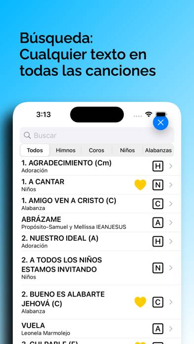 IeanJesusPlay Himnos y Coros Captura de pantalla de la aplicación