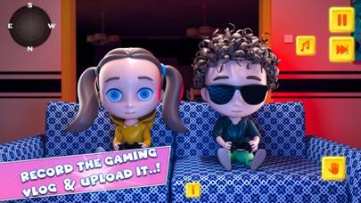 Simulador vida niña vlogger captura de pantalla del juego