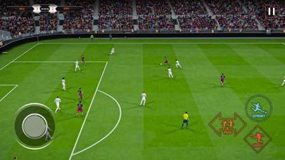 Fotbollsmatch 2023 Fotbollscup skärmdump av spelet