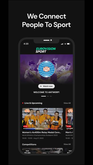 Eurovision Sport Schermata dell'app #1