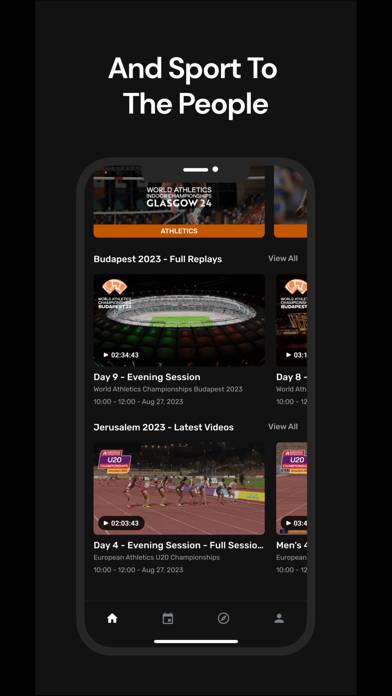 Eurovision Sport App skärmdump #2