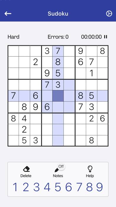 Sudoku Spiel-Screenshot