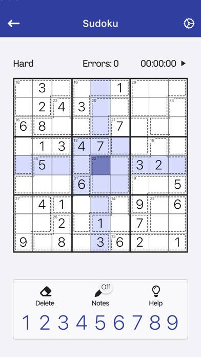 Sudoku Spiel-Screenshot