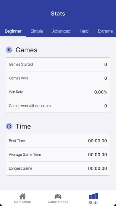 Sudoku Spiel-Screenshot