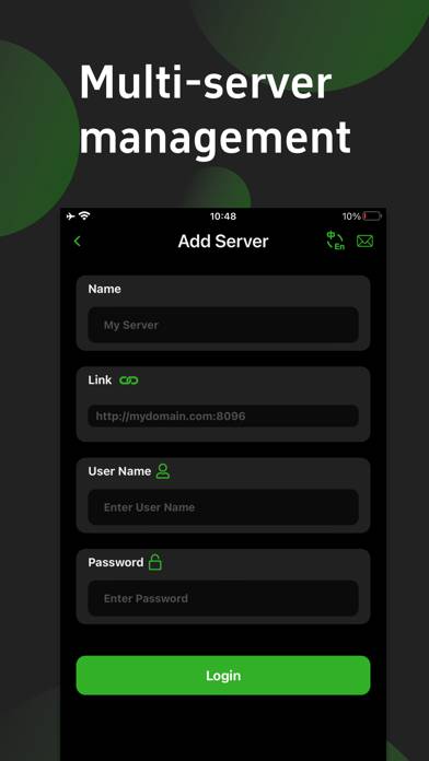 Temby-Emby Client App screenshot #2