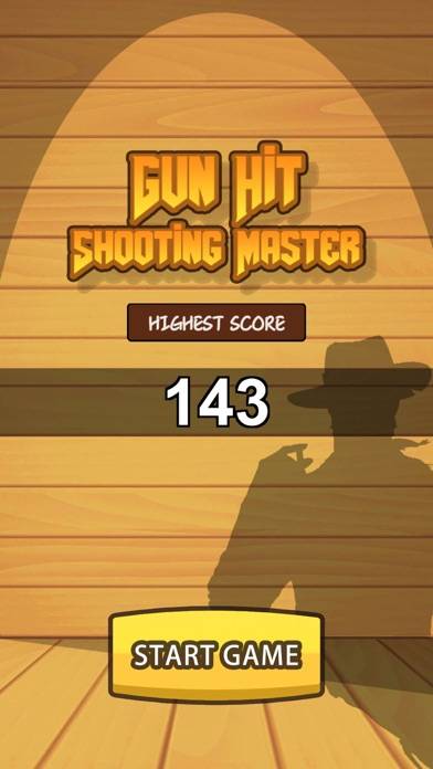 Gun Hit Shooting Master Captura de pantalla de la aplicación #1