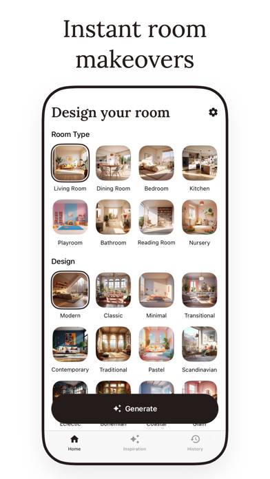 AI Room Design App screenshot #3