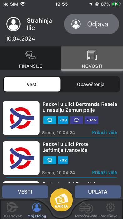 Beograd Plus App screenshot #2