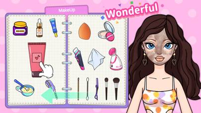 Magic paper dolls games DIY App skärmdump #4