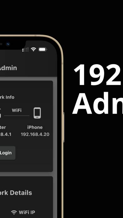 192.168.0.1 Admin Captura de pantalla de la aplicación #2