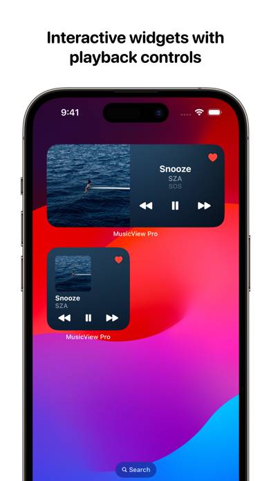 MusicView Pro - Music Widgets Скриншот