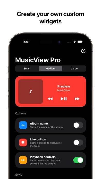 MusicView Pro App preview #3