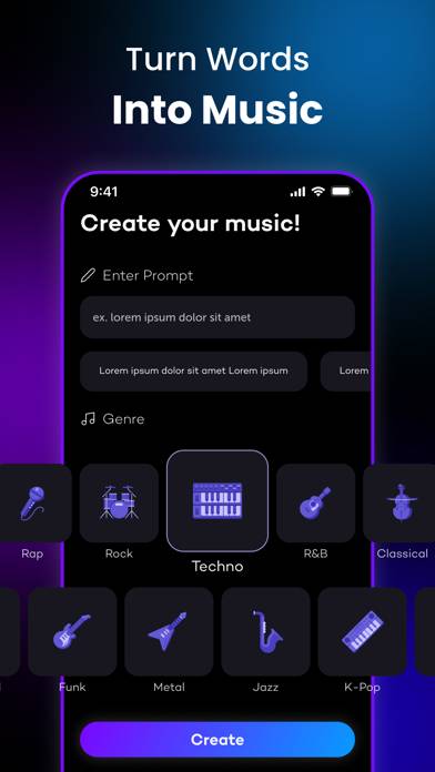 AI Cover & Songs: Music AI Capture d'écran de l'application #5