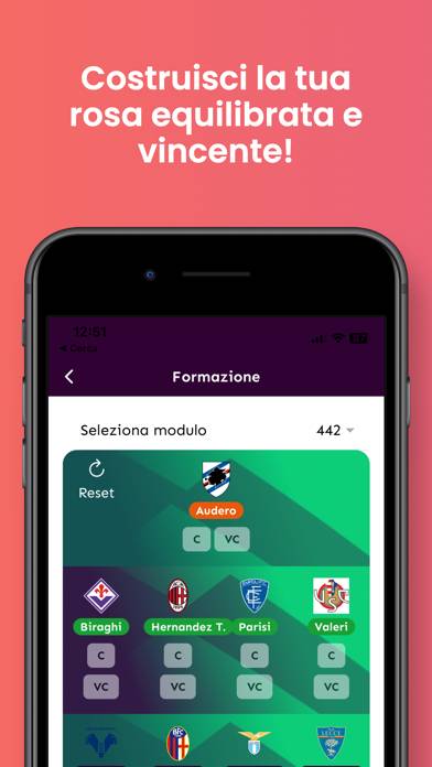 Fanta20 - App screenshot
