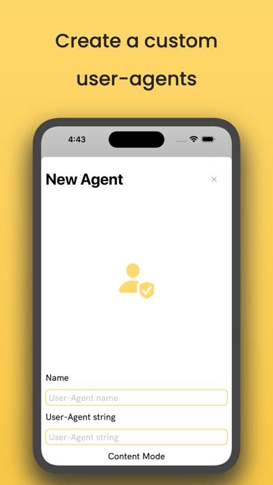 WAS: User-Agent Switcher App screenshot #3