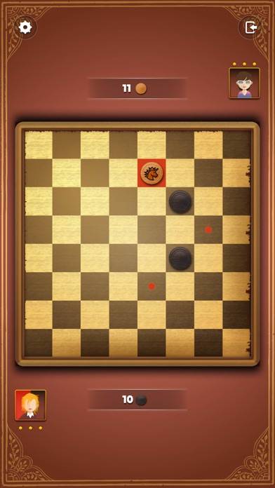 Checkers Deluxe Edition captura de pantalla del juego
