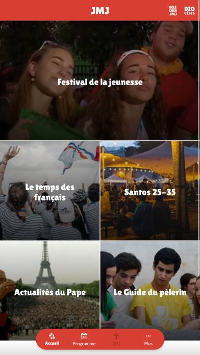 Français aux JMJ 2023 App screenshot #3