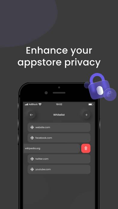 ConnectME Adblocker App screenshot