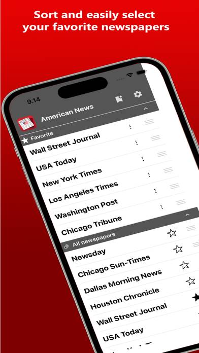 American News Schermata dell'app #2