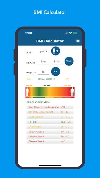 BMI Calculator - Healthy & Fit Скриншот