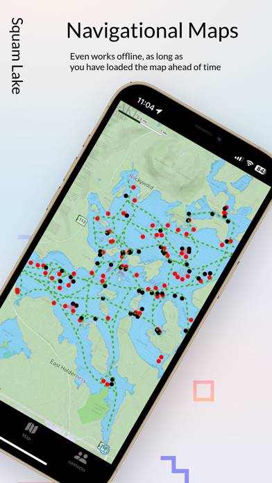 Squam Lake Map screenshot #3