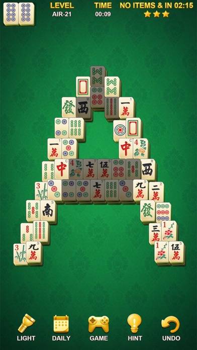 Mahjong game screenshot