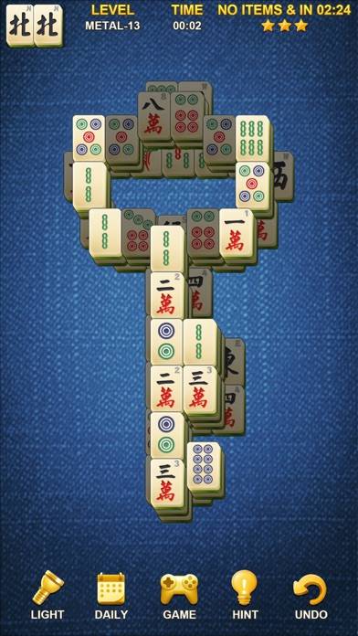 Mahjong game screenshot