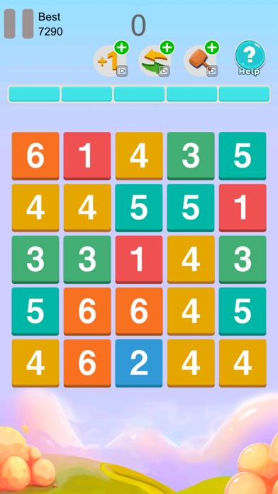 Number Puzzle Match Game Capture d'écran de l'application #2