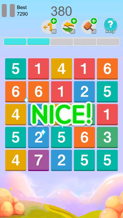 Number Puzzle Match Game Capture d'écran de l'application #3