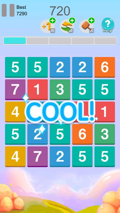 Number Puzzle Match Game Captura de pantalla de la aplicación #4