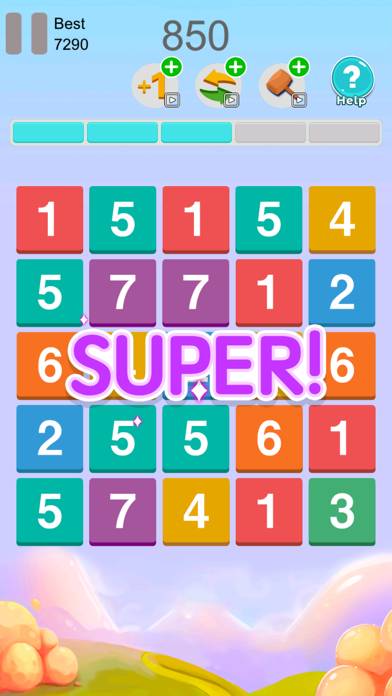 Number Puzzle Match Game Captura de pantalla de la aplicación #5
