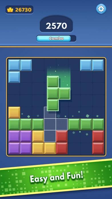 Color Blast:Block Puzzle Captura de pantalla de la aplicación #2