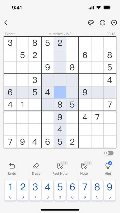 Sudoku Test App screenshot #4