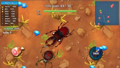 Bugs War: Idle Simulator games Schermata dell'app #2