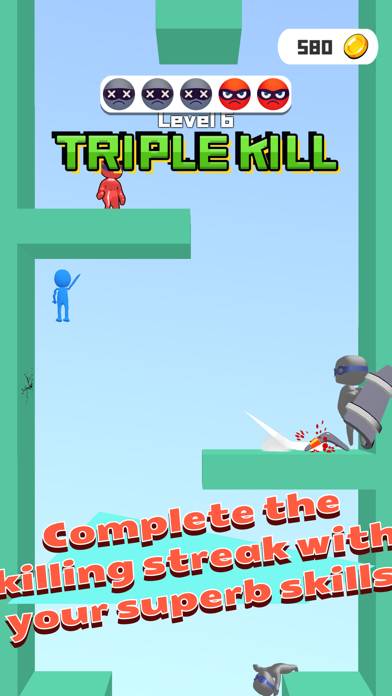 Stickman Hero Teleport 3D game screenshot