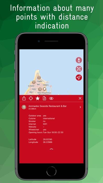 Rhodos Offline Map App-Screenshot #2