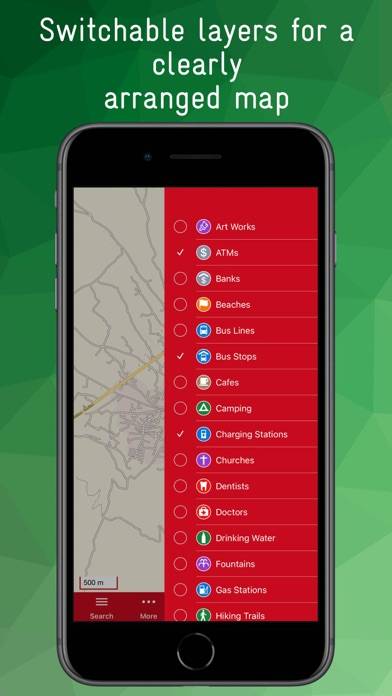 Rhodos Offline Map App screenshot #3