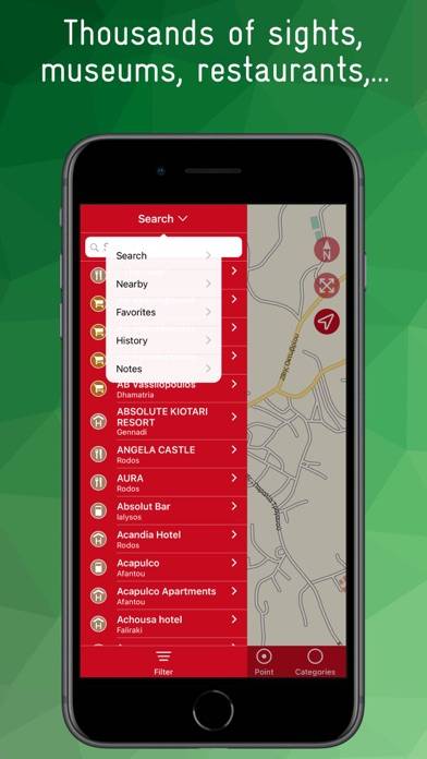 Rhodos Offline Map App-Screenshot #4