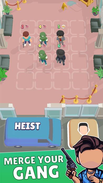 Merge Gangster Heist vs Police App screenshot #1
