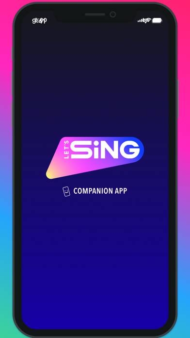 Let's Sing Companion Captura de pantalla de la aplicación #1