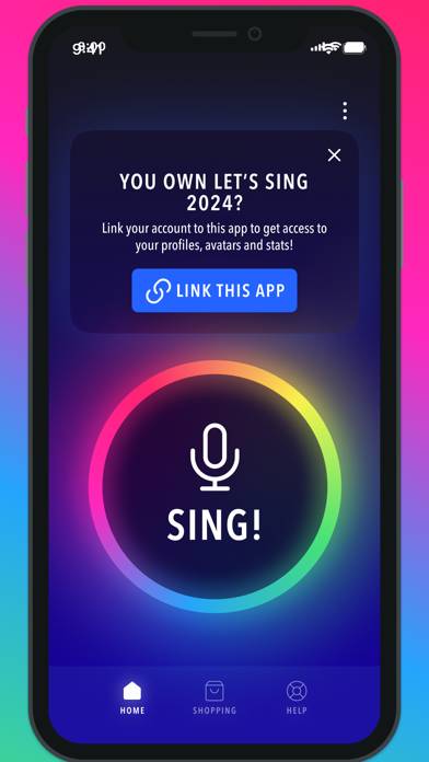 Let's Sing Companion Captura de pantalla de la aplicación #2