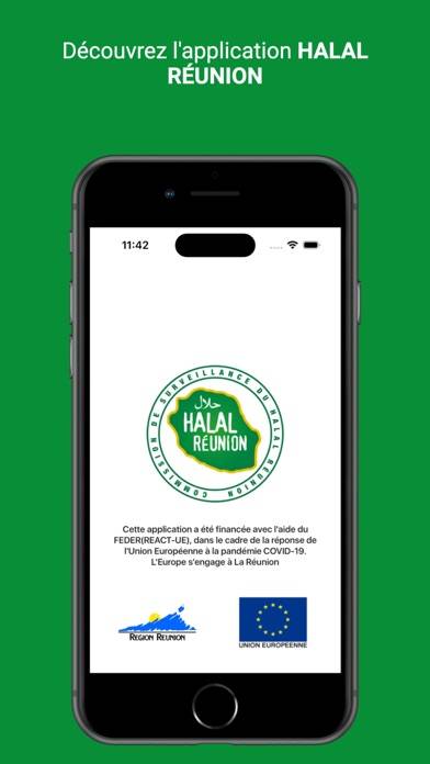 Halal Réunion App screenshot #1