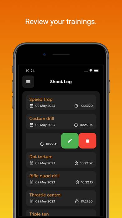 Aim Timer App screenshot