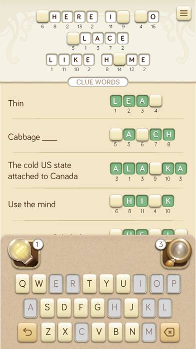 Logicross: Crossword Puzzle Capture d'écran de l'application #4